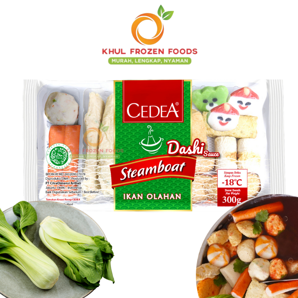 

Cedea Steamboat 300gr/ Steamboat Instan/ Steamboat/ Suki-suki