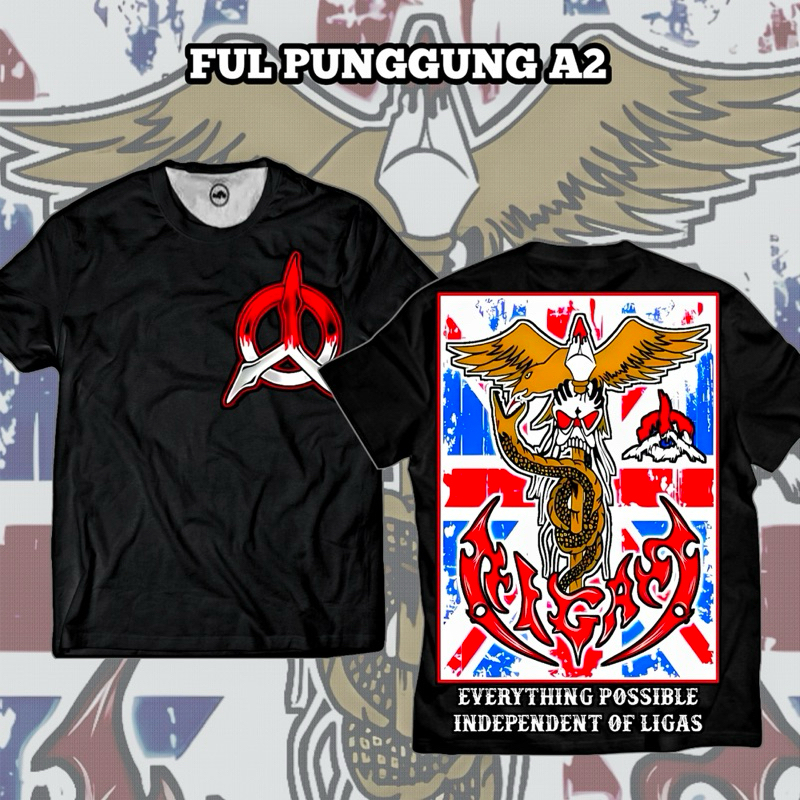 kaos ligas pagarnusa kaos distro disain terbaru ligas pagarnusa ful punggung A2