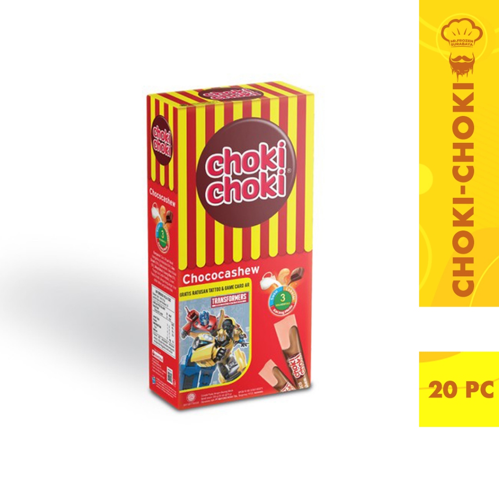 

Choki - Choki ChocoCashew Isi 20pc