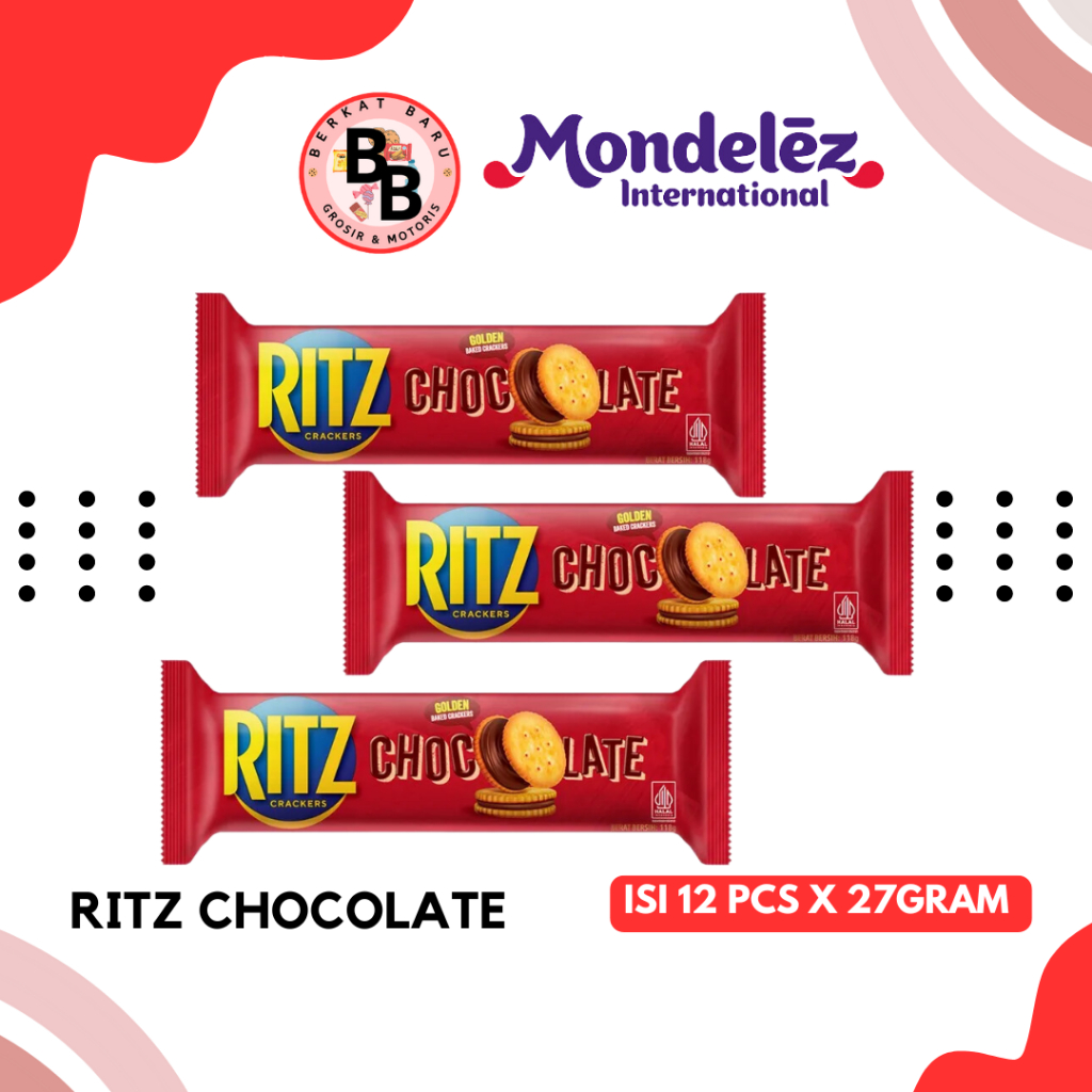 

[BB SNACK] RITZ CHOCOLATE 33GRAM