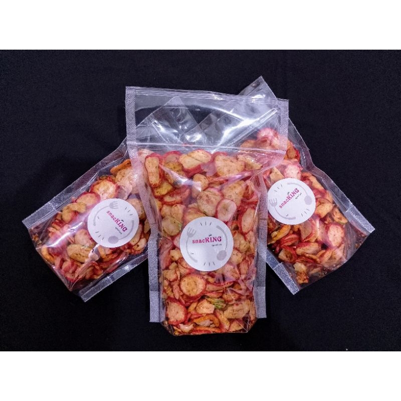 

KERUPUK SEBLAK KENCUR 200 GRAM
