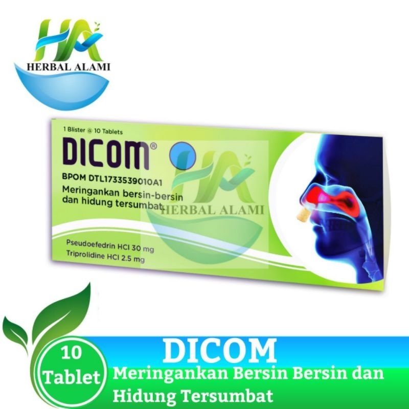 Dicom - Untuk Meringankan gejala Hidung Tersumbat