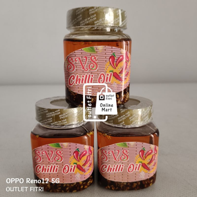 

[150ml] SVS Chilli Oil - Minyak Cabai