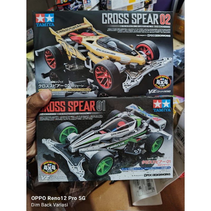 Tamiya 18103 18104 Cross Spear 01 & Cross Spear 02 ( Vz Chassis )