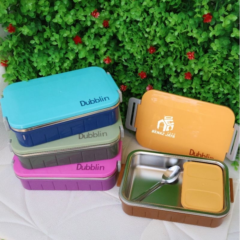 DUBBLIN BUFFET INSULATED LUNCH BOX/ LUNCH BOX DUBBLIN STAINLESS STEEL