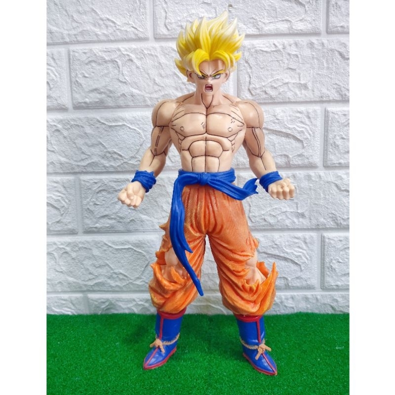 Anime Action Figure Dragon Ball Son Goku Super Saiyan Kd Namek Recast