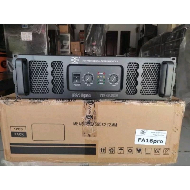 POWER RDW FA 16PRO 2 CHANEL TD CLASS