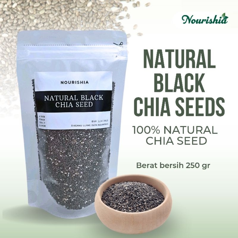 

Natural black chia seed 250gr