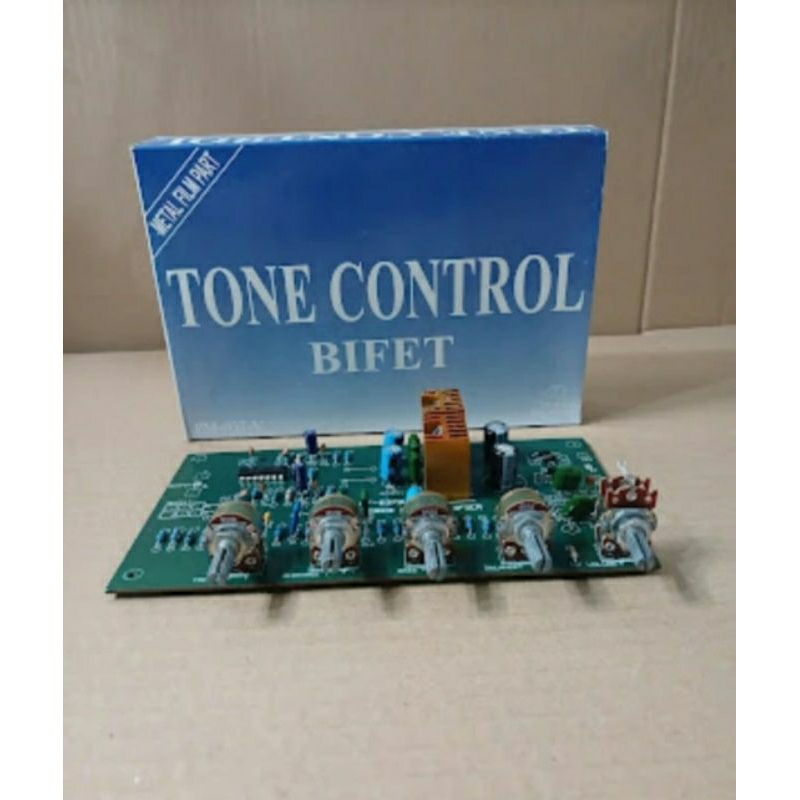 KIT TONE CONTROL STEREO BIFET PLUS LOUDNESS