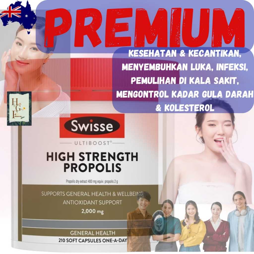 Swisse Propolis 2000mg 210 Capsules