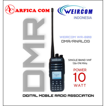 JUAL HT WEIRCOM WR808 DMR DIGITAL ANALOG HT DMR WEIRCOM WR 808 ORIGINAL RESMI