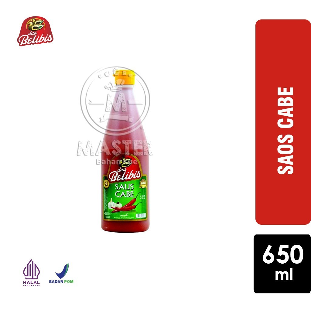 

Saos Cabe Dua Belibis / Saus Sambal [Botol 650ml]