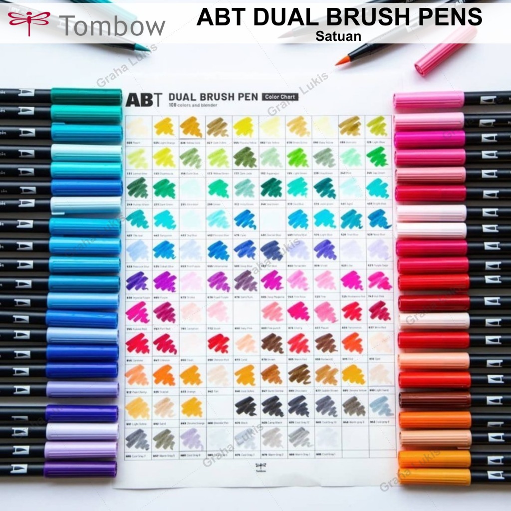 

HJK Tombow Dual Brush Pens ABT - SATUAN Buy 2 Get 1 ABT Pro