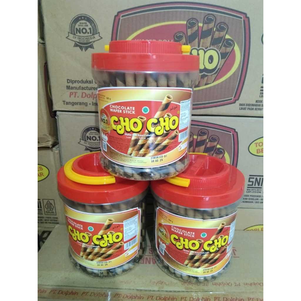 

CHO CHO WAFER STICK ASTOR CHOCOLATE 500gr