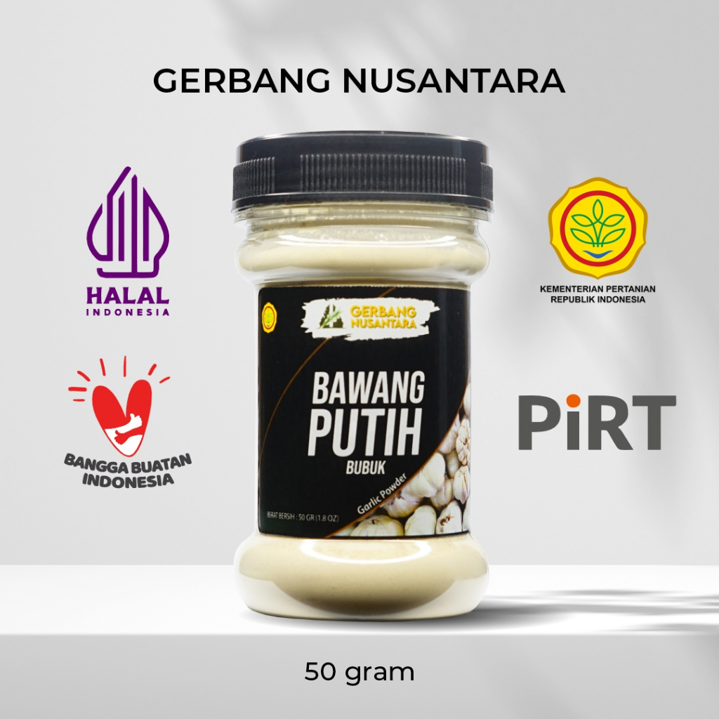 

Gerbang Rempah Nusantara Rasa Bawang Putih Garlic Bubuk Premium 50g