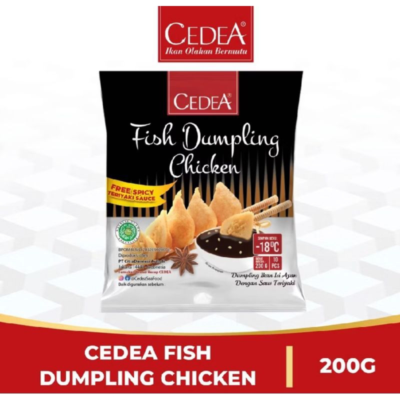 

Fish Dumpling Chicken Cedea 200 gr