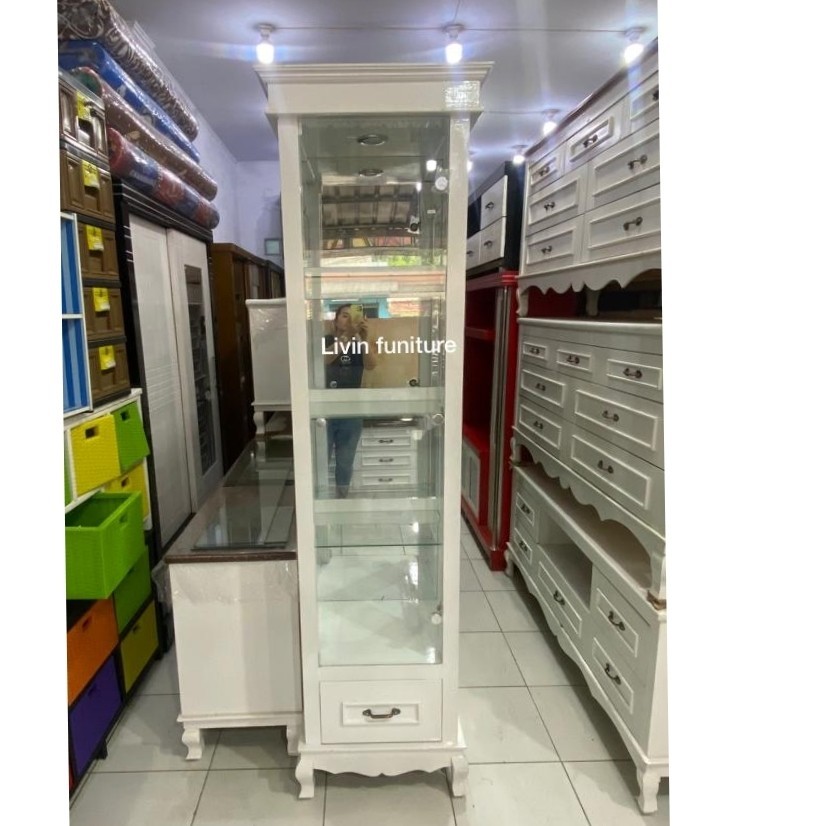 Bufet Pajangan Ruang Tamu 1 Pintu Minimalis / Buffet Pajangan Kekinian