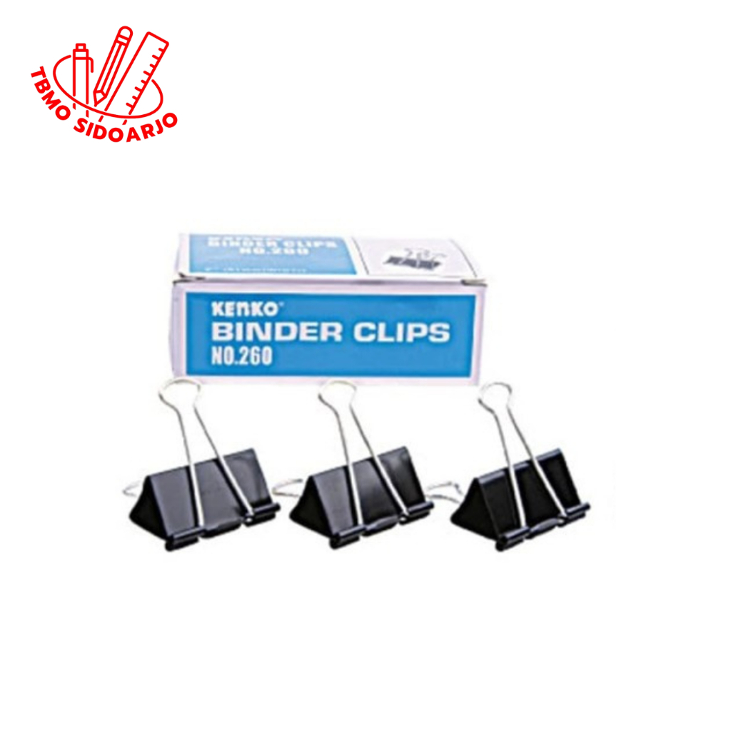 

TBMO Binder Klip Kenko No 260 / Klip Kertas Kenko