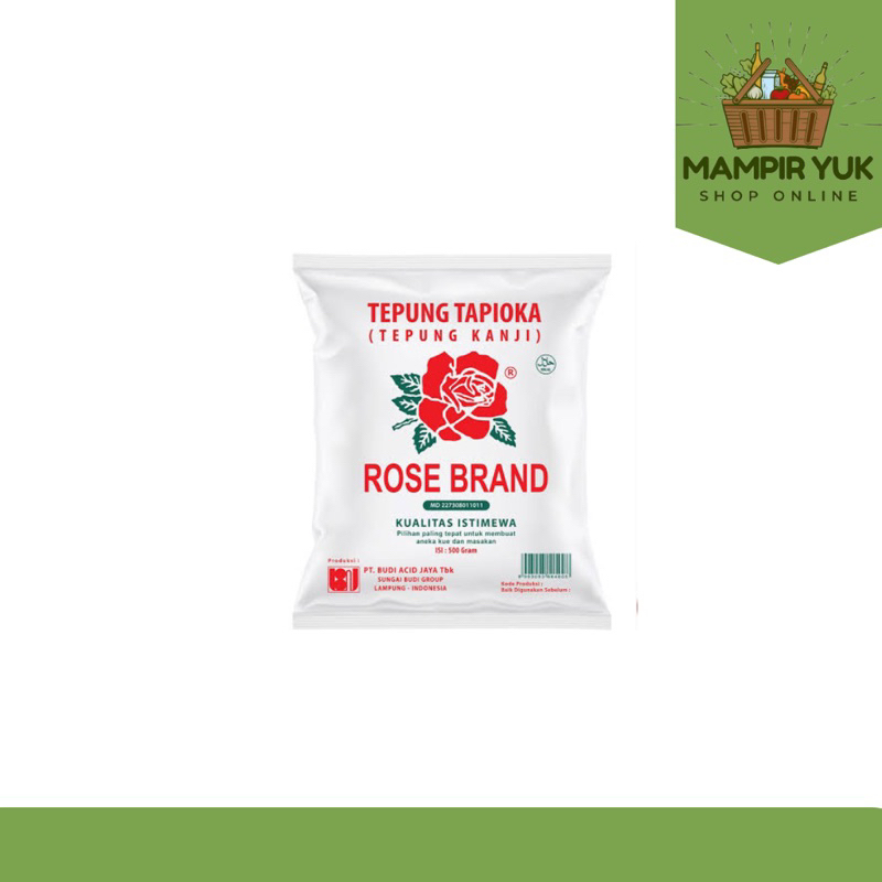 

Tepung tapioka rose brand 500gr | mampiryuk