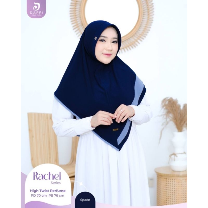 RACHEL Daffi Hijab Instan Jersey Premium Simple