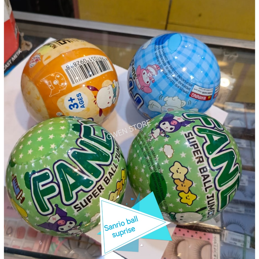 Bola surprise Sanrio / ball surprise LOL / bola kejutan hadiah mainan anak-anak