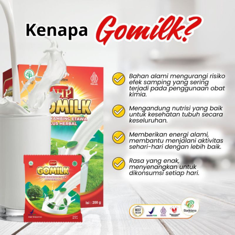 

Gomilk susu etawa enak & sehat
