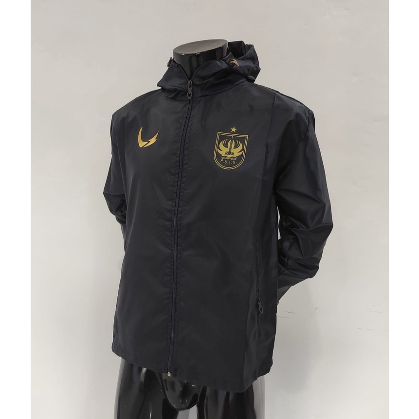 KI3 JAKET PARASUT TRANG PREMATCH PSIS SEMARANG NAVY