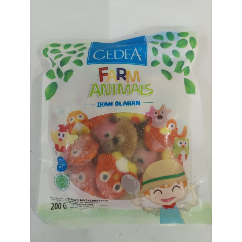 

Cedea farm Animals 200gr ikan olahan