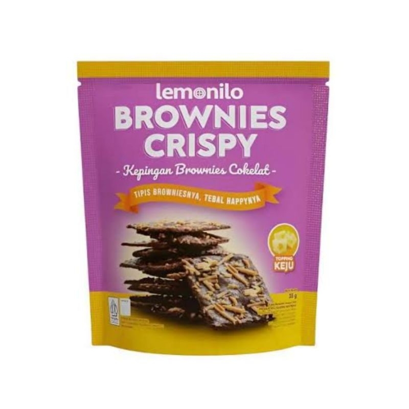 

brownies crispy