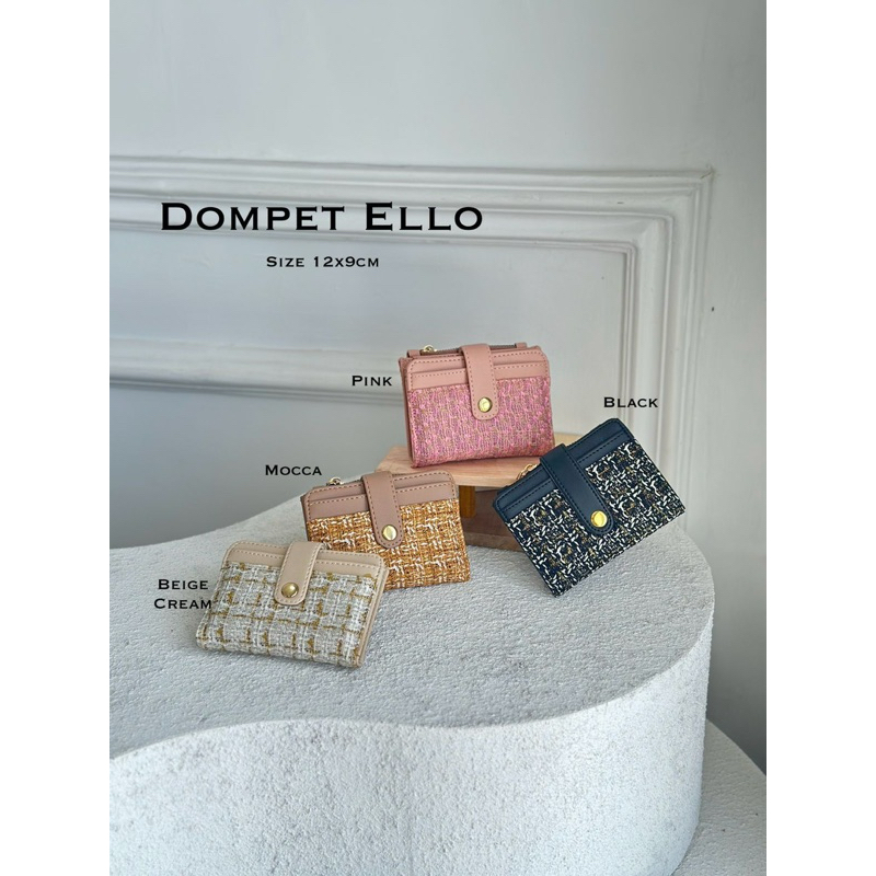 DOMPET ELLO LIPAT/DOMPET LIPAT TIPIS/ELLO DOMPET KECIL