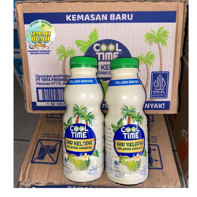 

Cool Time Air Kelapa 350 ml Dus 12 Botol