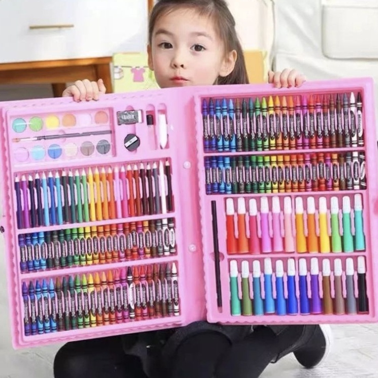 

Kejar Promo Crayon Set Isi 15pcs Mainan Kreatifitas Edisi PREMIUM PT TOYS