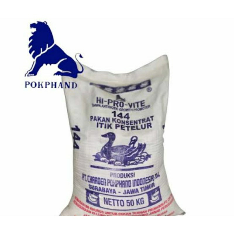 Hi Pro Vite 144 Konsentrat Itik Petelur 1 Kg