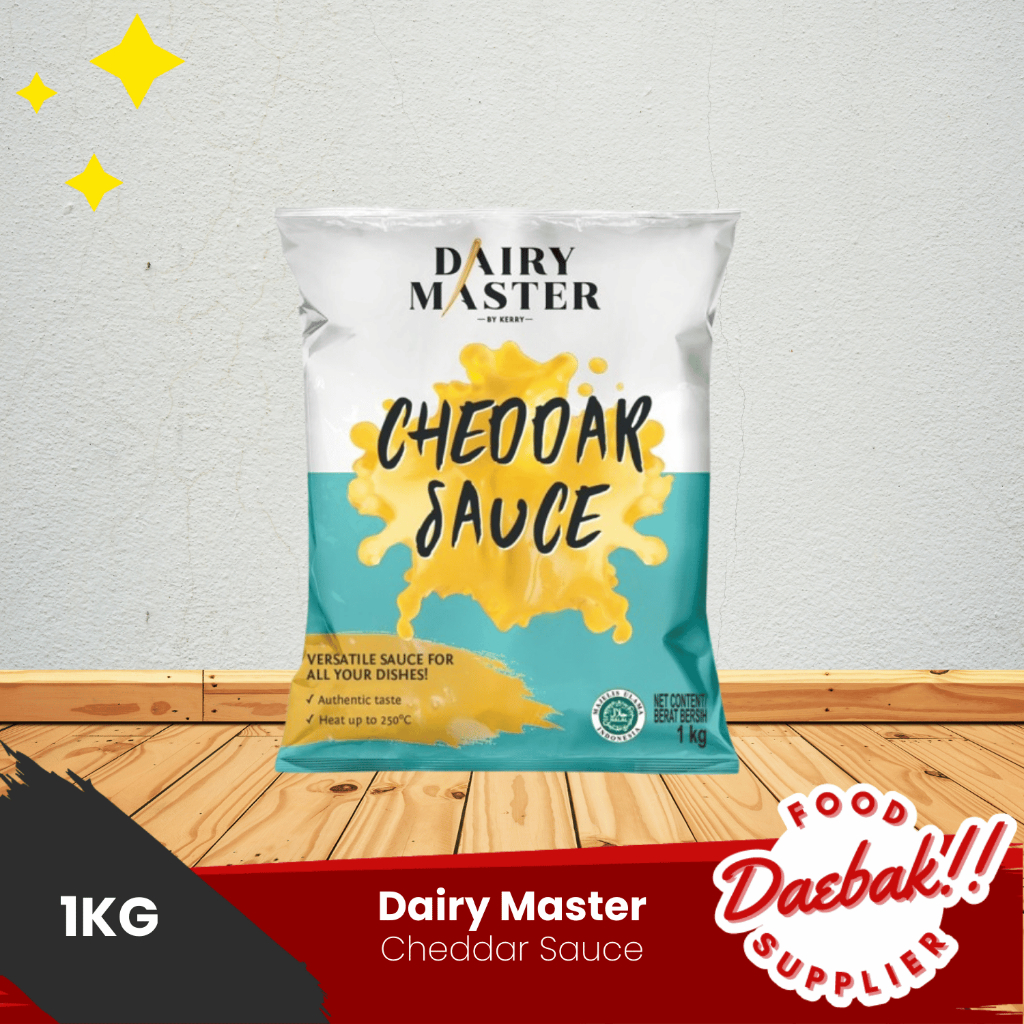 

Dairy Master Keju Cheddar Saus | Cheddar Cheese Sauce 1kg