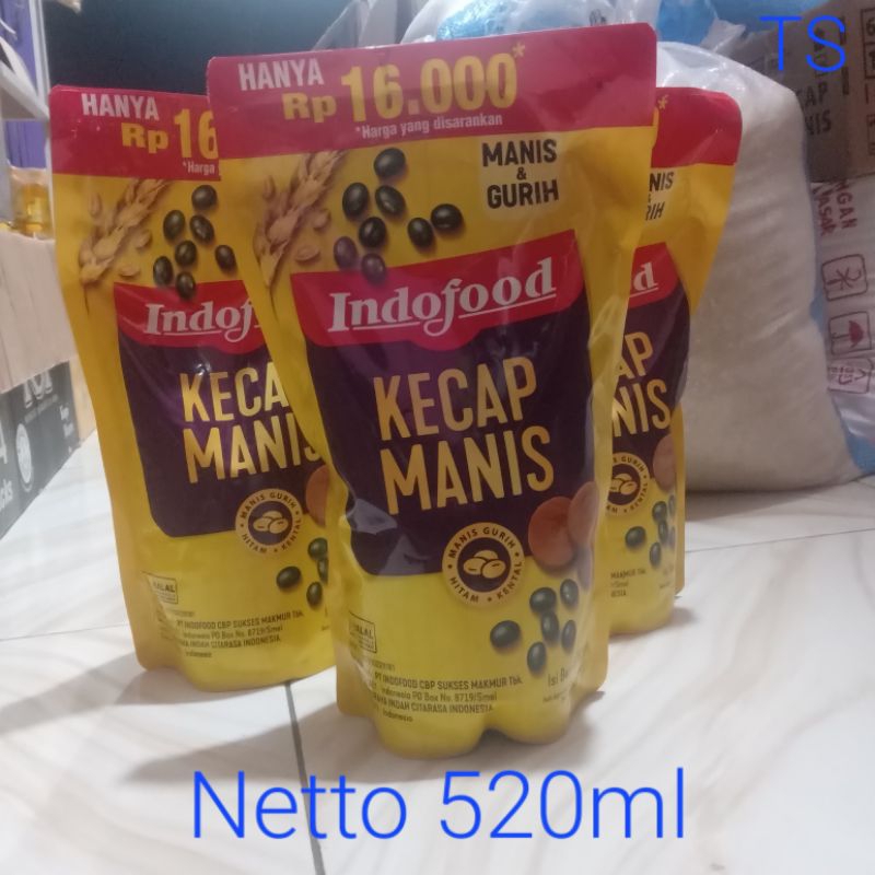 

Kecap Manis Indofood 520 ml