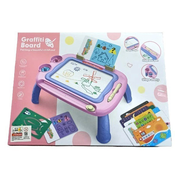 

Papan Tulis Gambar Graffiti Board Mainan Edukasi Anak / Drawing Board