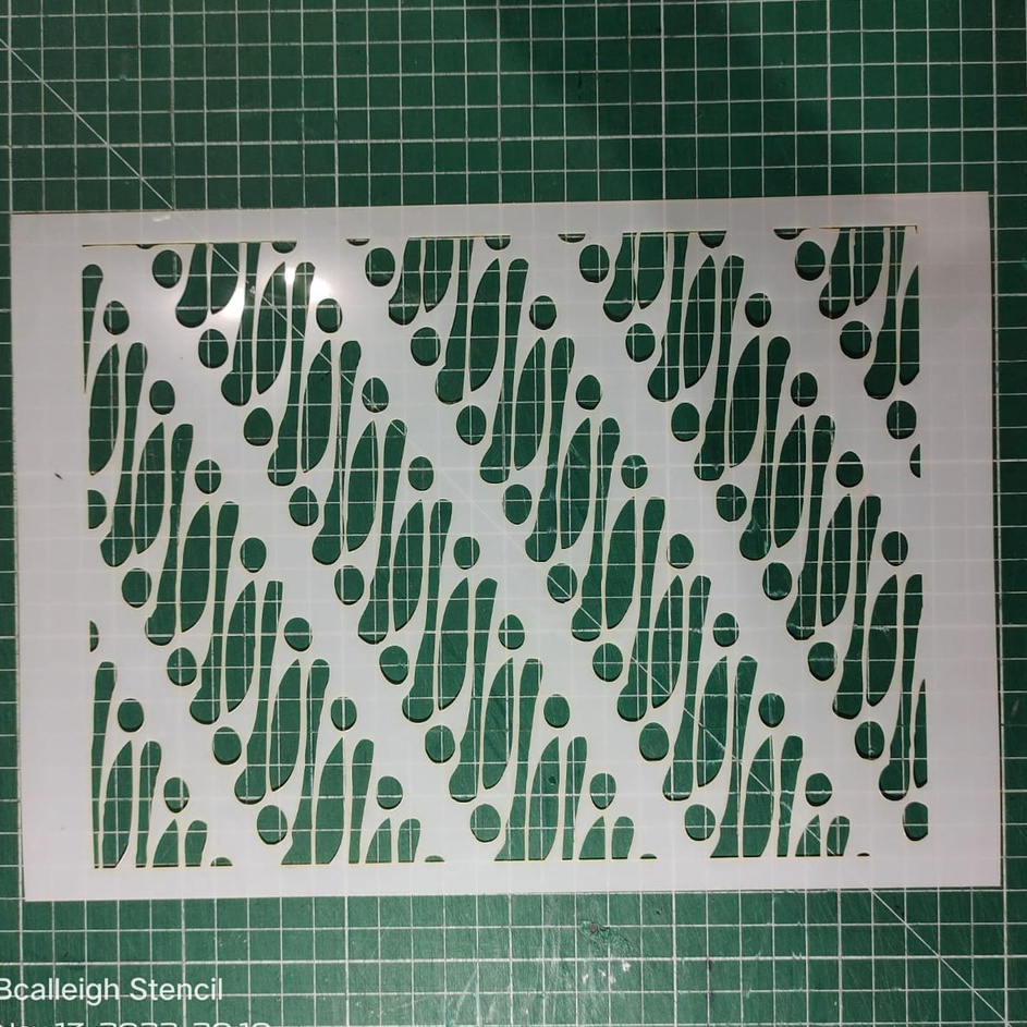 

Paling Meriah Stencil Motif Batik