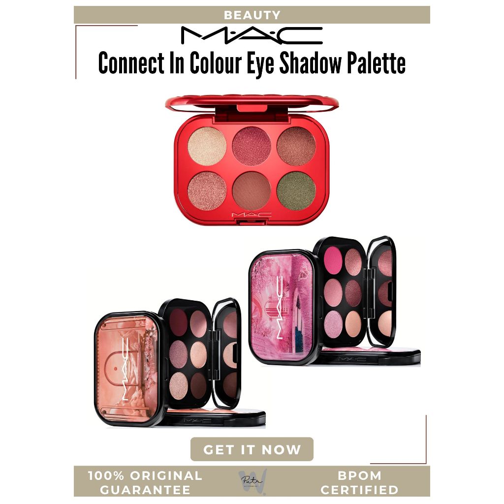 Limited Edition MAC COSMETICS Connect In Colour EyeShadow Palette
