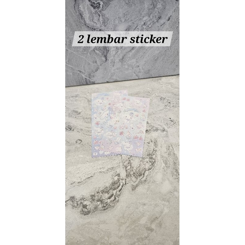 

2 pcs sticker random 16.000