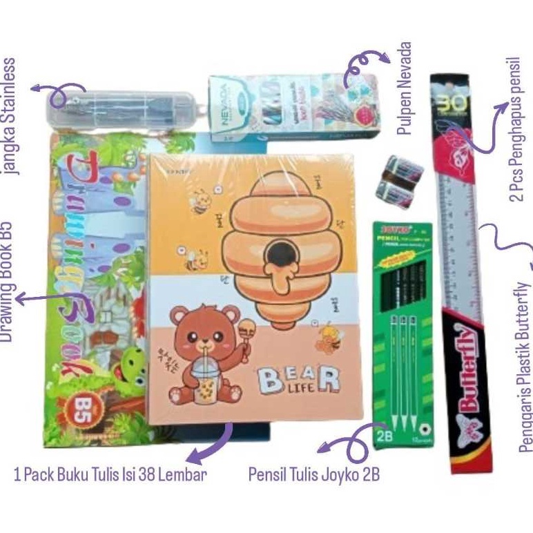 

Dijamin Ekonomis 1 PAKET PERLENGKAPAN ALAT SEKOLAH