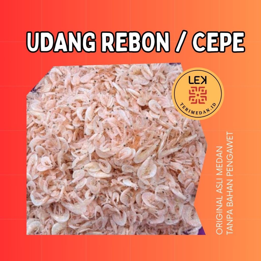 

Udang rebon medan / kecepe / hepi murah