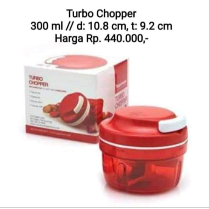 Turbo chopper tupperware