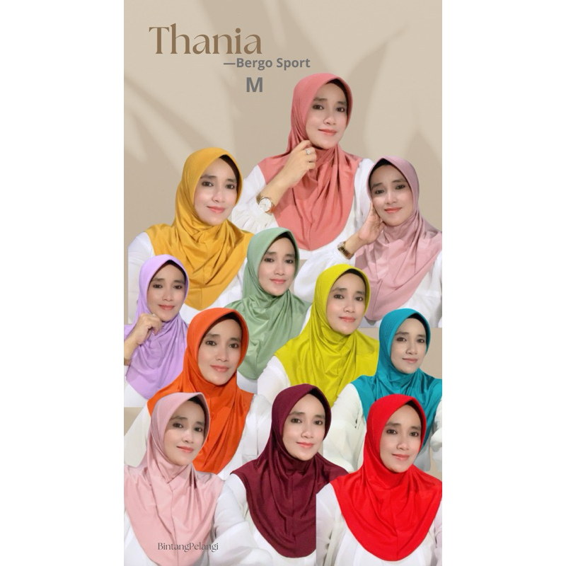 Bergo Sport||Bergo Ukuran M|| Bergo Ped Lebar || Hijab Instant||Bergo Sporty