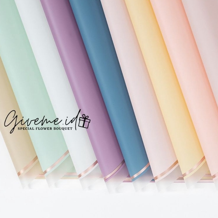 

Promo Murah 2 LEMBAR CELLOPHANE FRAME UNO KERTAS BUKET FRAME TRANSPARAN SINGLE FRAME KERTAS FLORIST