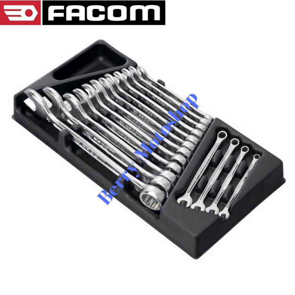 KUNCI RING PAS SET / COMBINATION WRENCH SET (16) MOD.440-1PB FACOM