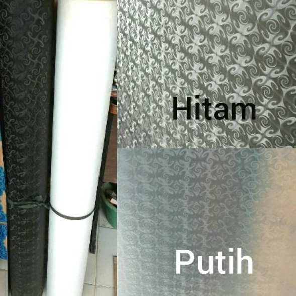 Fiber Viber Penutup Pagar Motif 3D Batik UV Protection