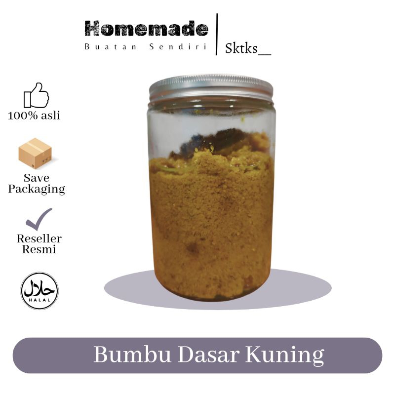 

Homemade | BUMBU DASAR KUNING NON MSG