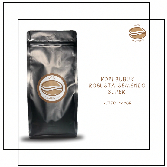 

Kopi Bubuk Robusta Semendo Super 500gr
