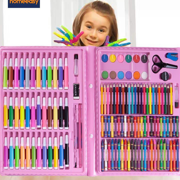 

Buruan Serbu pensil warna dan crayon set isi 15 dan 28 pcs alat tulis anak