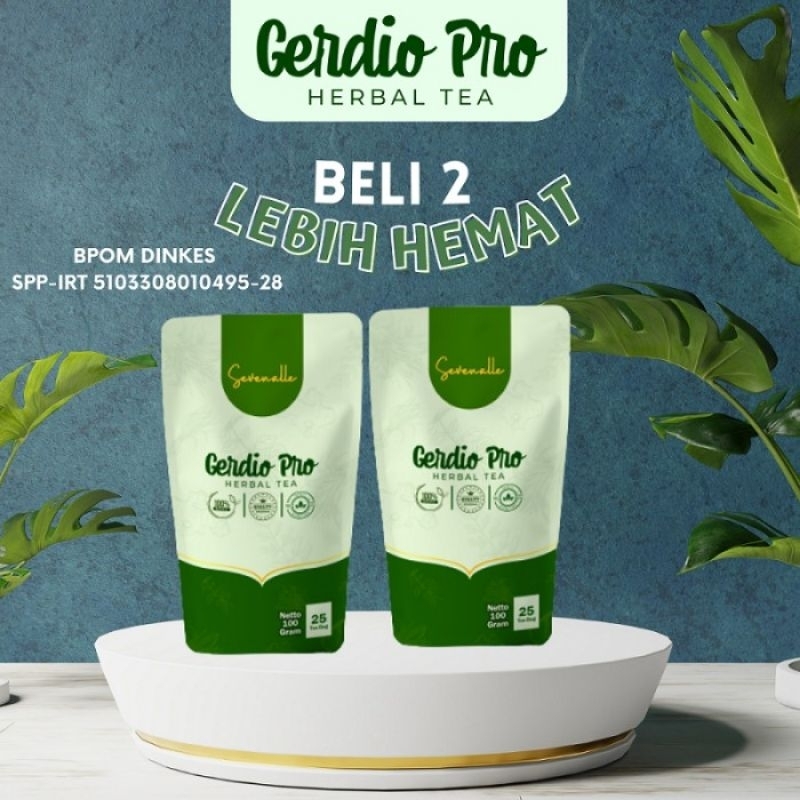 

Paket Hemat 2 Teh Herbal Gerdio Pro Original (BPOM)